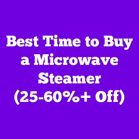 Best Time to Buy a Microwave Steamer (25-60%+ Off)